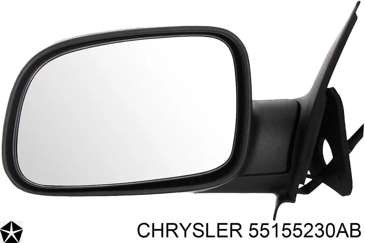 55155230AB Chrysler Праве дзеркало заднього виду