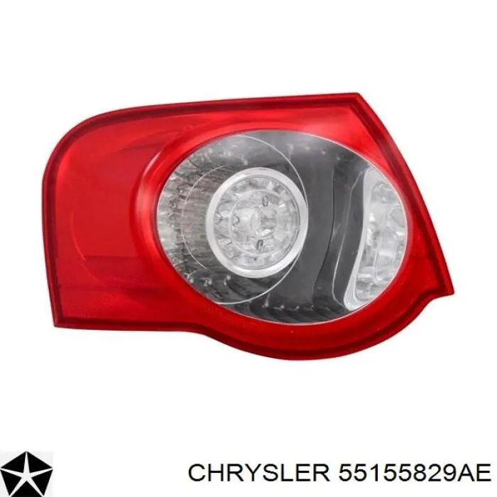 Ліхтар задній лівий Polcar 3410872 ціна, від 50.46 USD