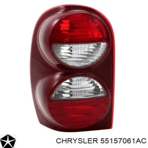 55157061AC Chrysler ліхтар задній лівий