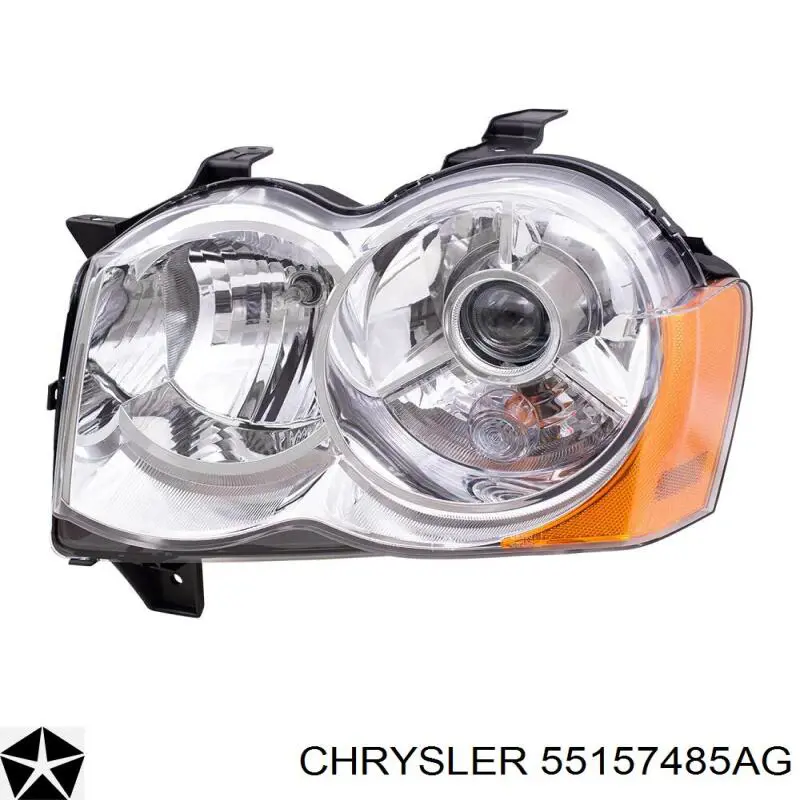 55157485AG Chrysler Фара дальнього світла в зборі
