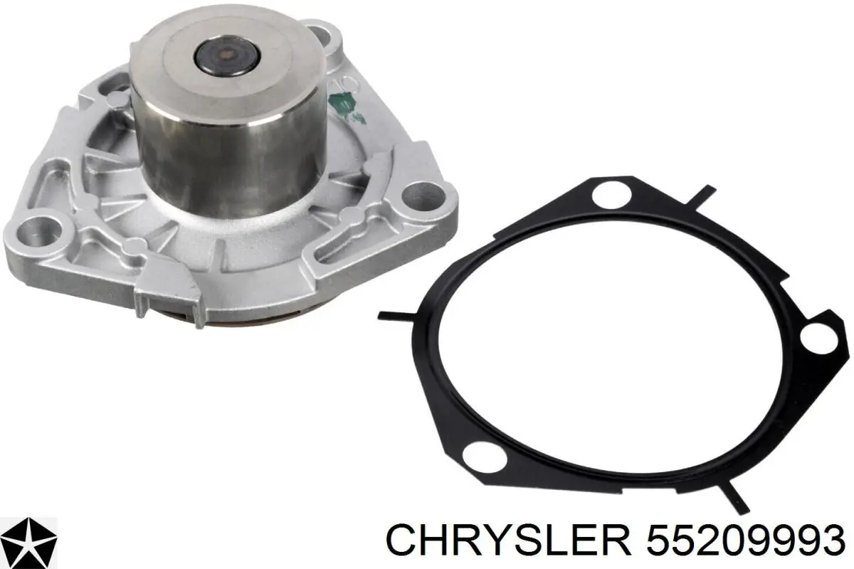 Купити 55209993 Chrysler Насос охолоджуючої рідини