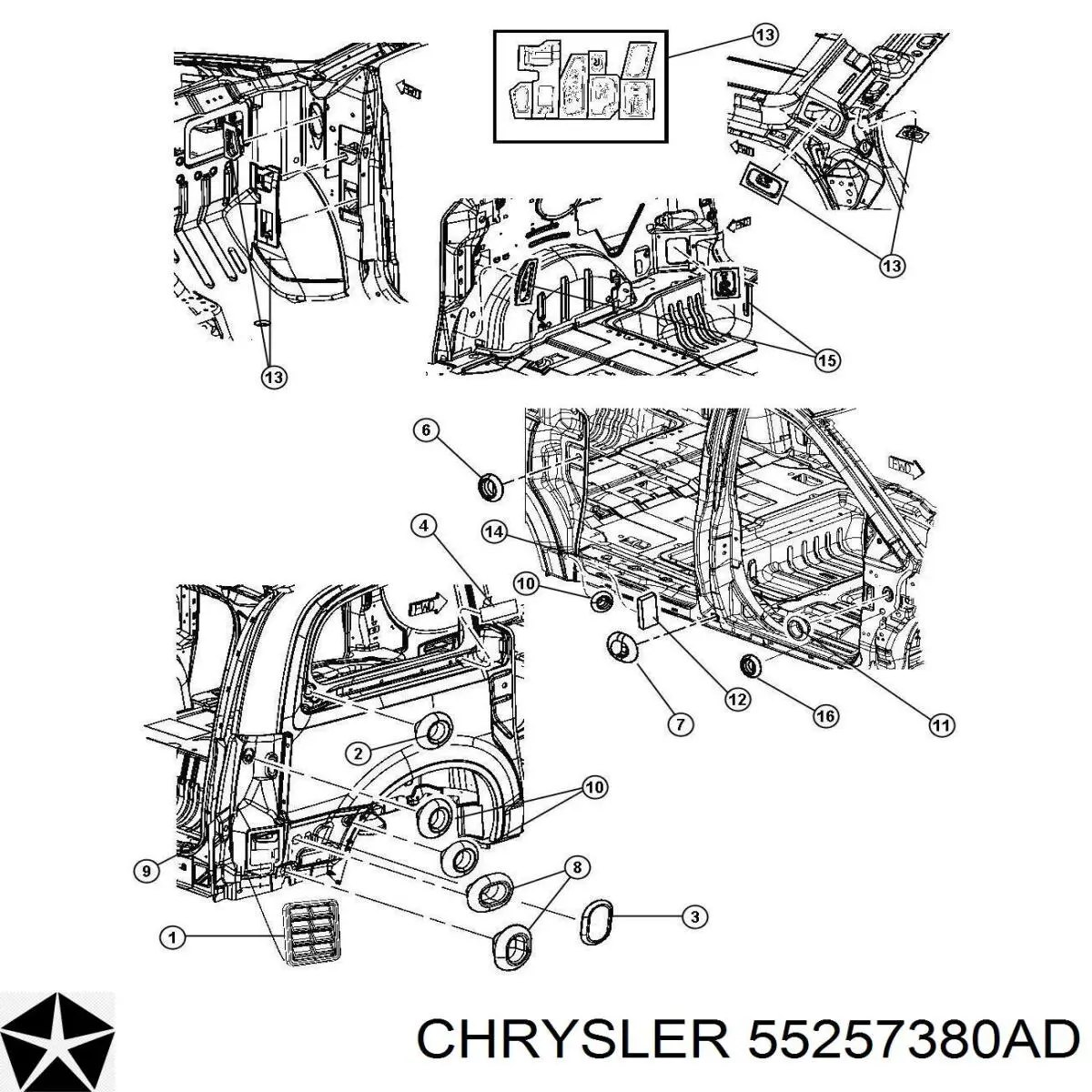 55257380AD Chrysler 