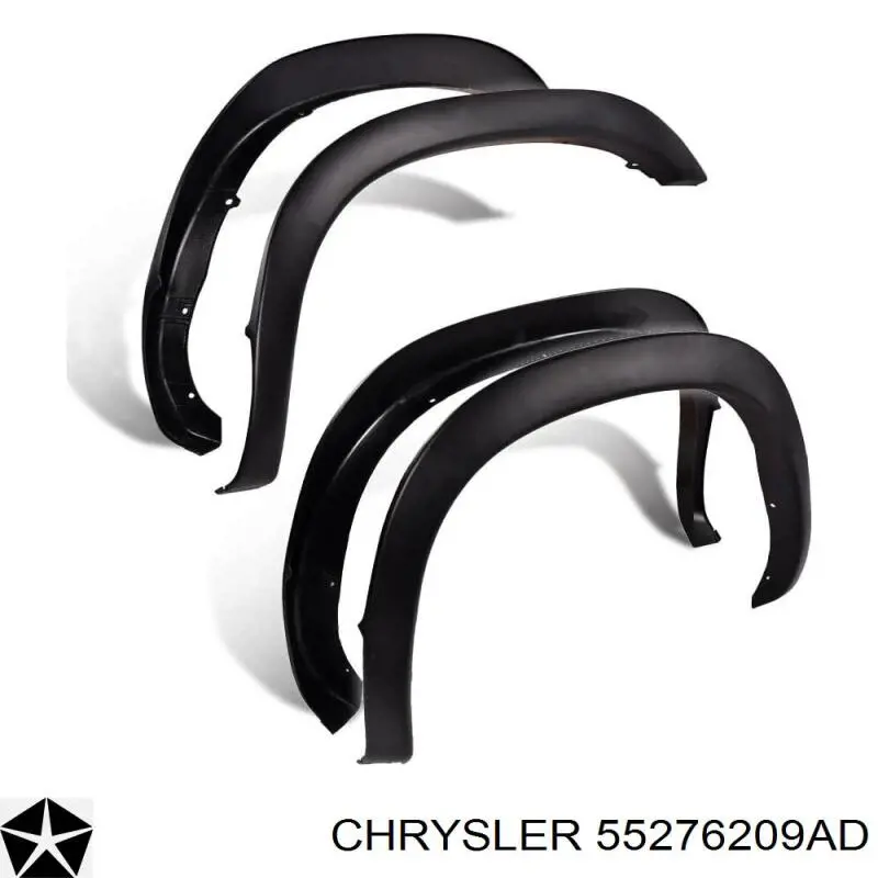 55276209AD Chrysler Переднє ліве крило