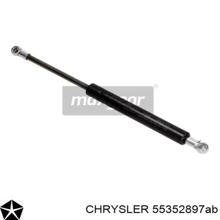 55352897AB Chrysler Амортизатор капота лівий