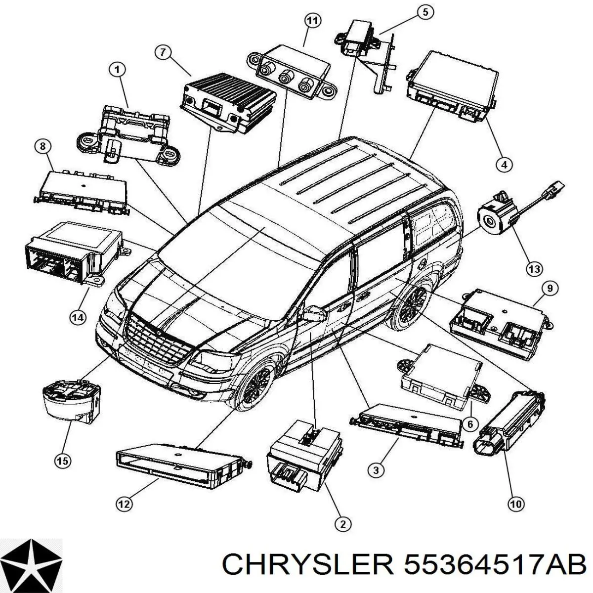  55364517AC Chrysler