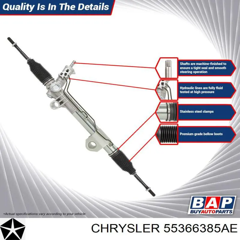55366385AE Chrysler Тяги кермові