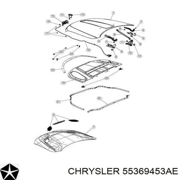 Купити PCR20055B Signeda Капот