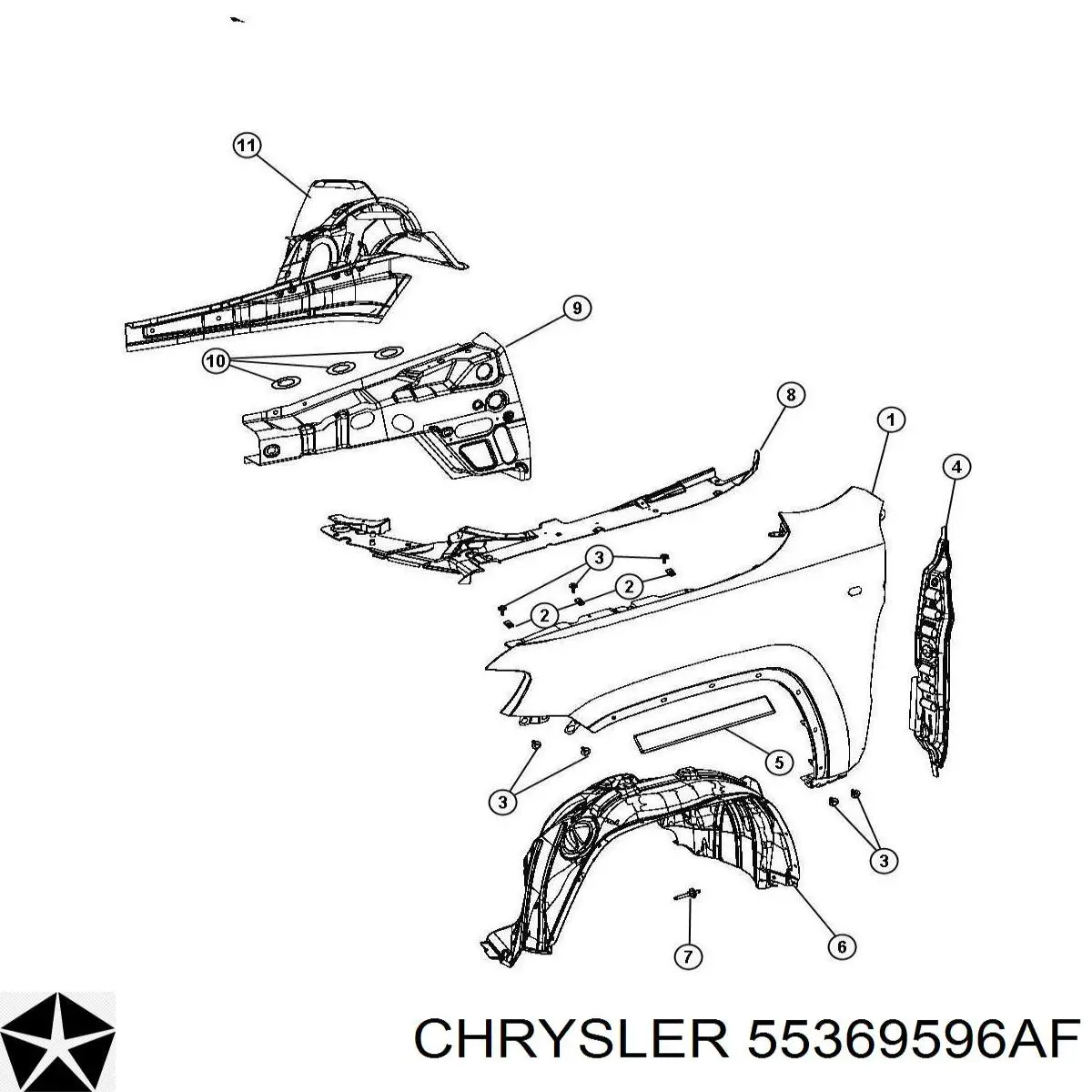  55369596AF Chrysler