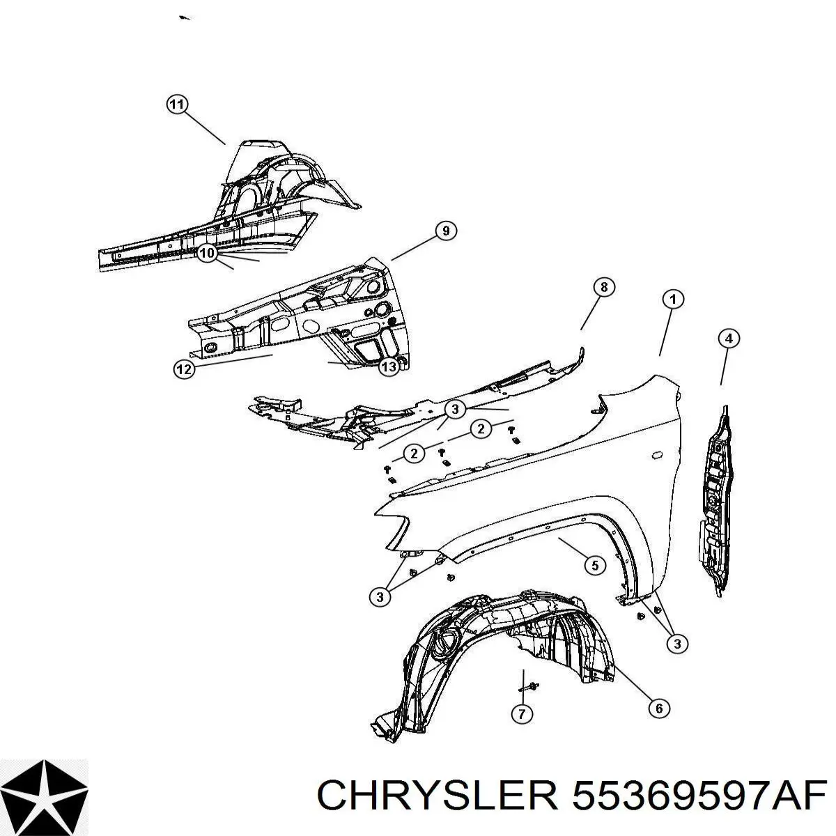  K55369597AE Fiat/Alfa/Lancia