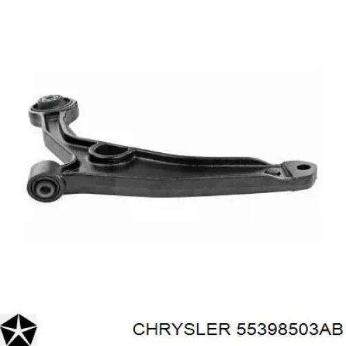 Важіль передній лівий Chrysler 55398503AB ціна, від 19.00 USD