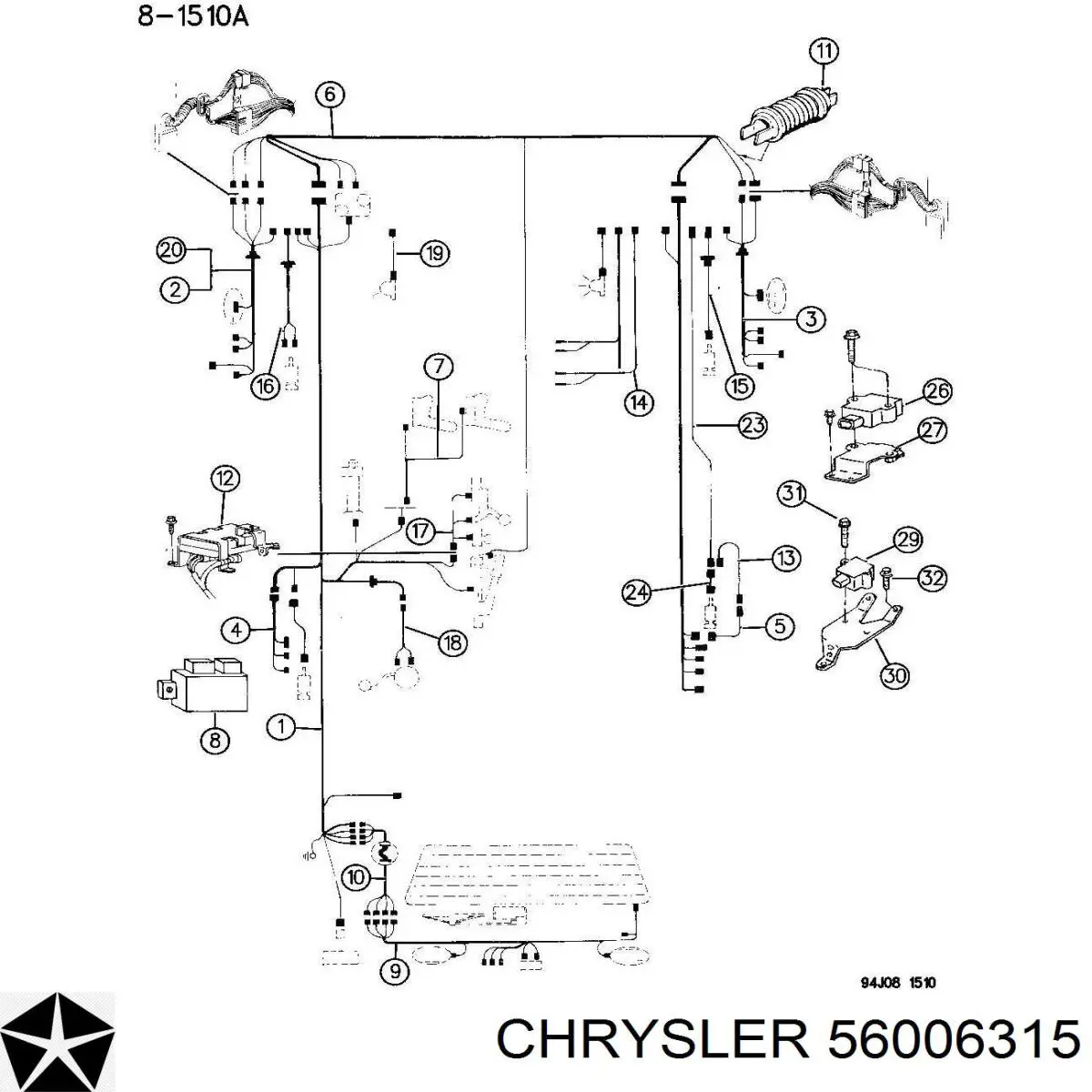Купити 56006315 Chrysler 