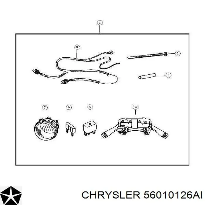 56010126AG Chrysler 