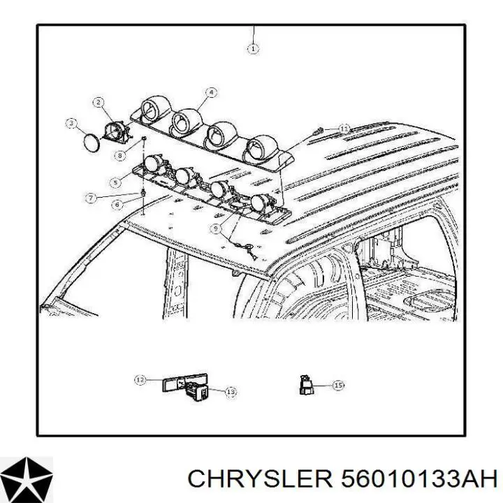 56010133AF Chrysler 