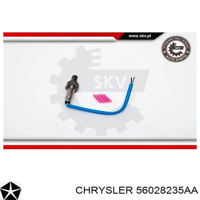 Лямбдазонд, датчик кисню до каталізатора Chrysler 56028235AA ціна, від 33.86 USD
