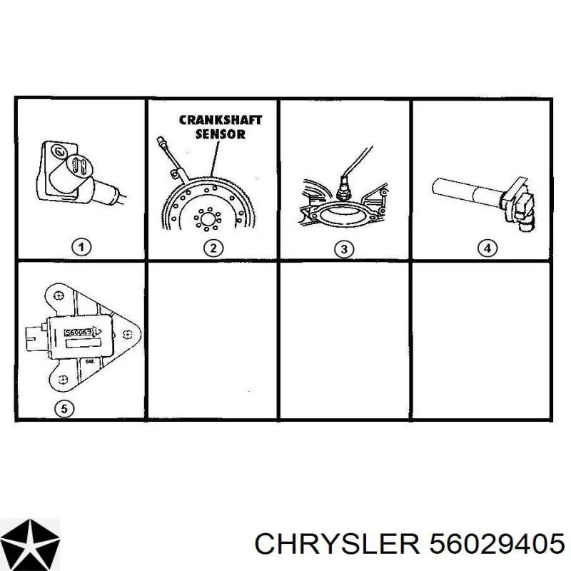 56029405 Chrysler датчик тиску у впускному колекторі, map