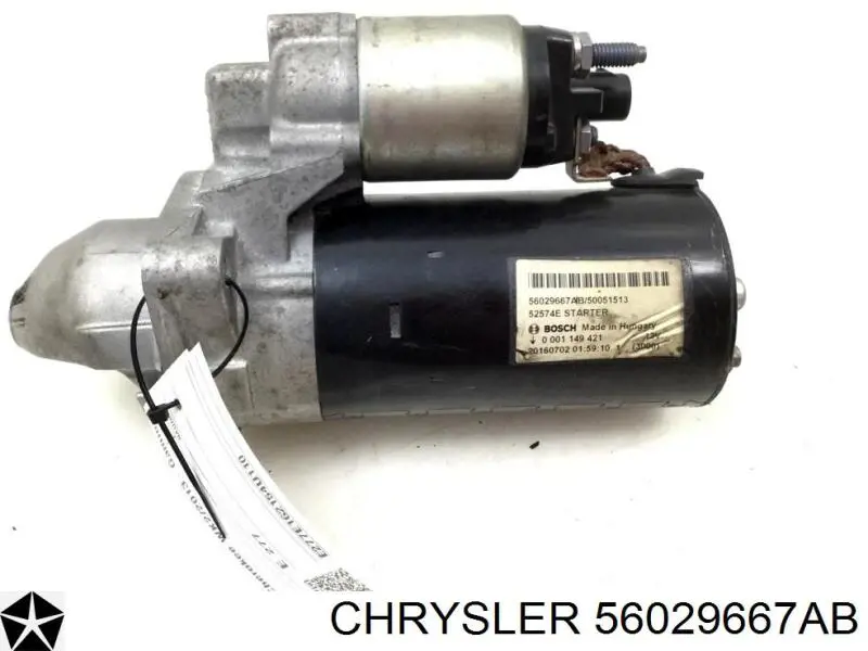 56029667AB Chrysler Стартер двигуна