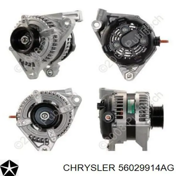 56029914AG Chrysler генератор