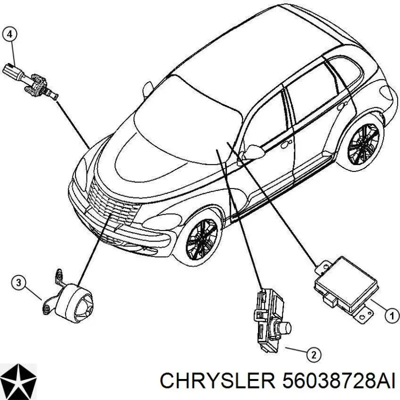Купити 56038728AI Chrysler 