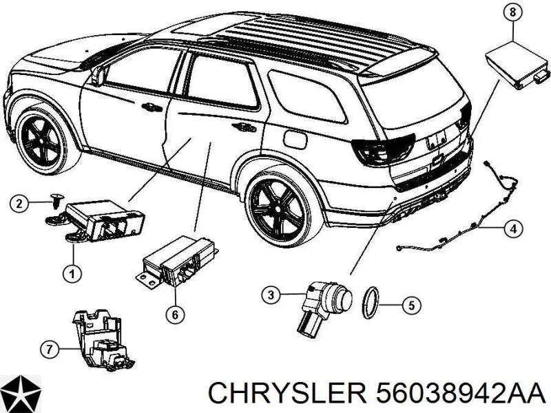 Купити 56038942AA Chrysler 