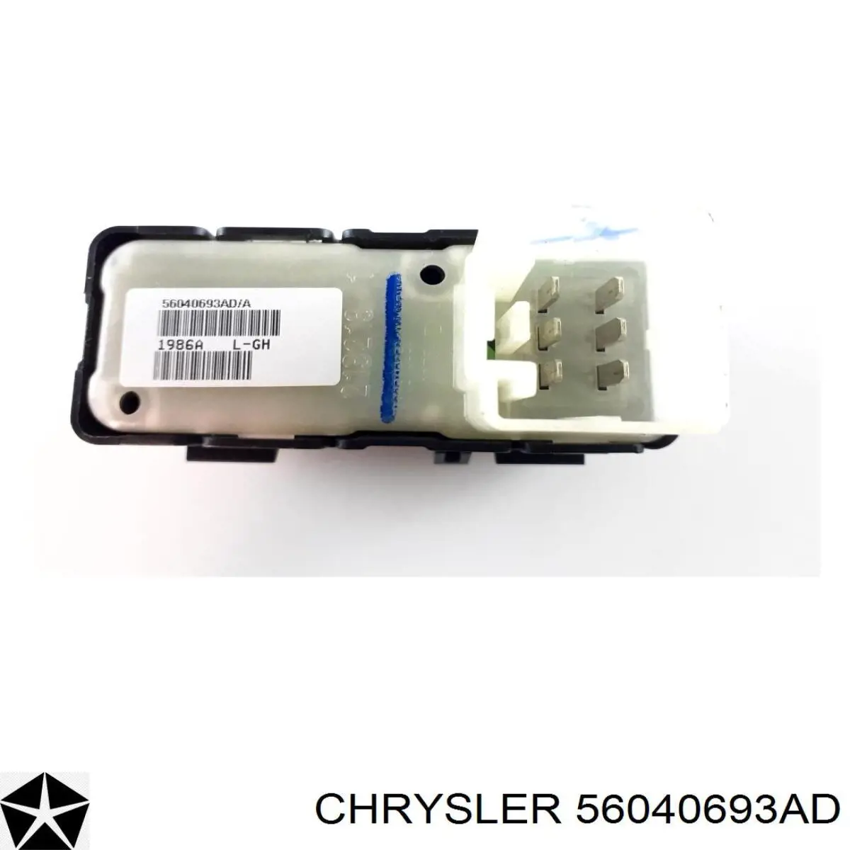 56040693AD Chrysler Кнопковий блок керування склопідіймачами передній правий