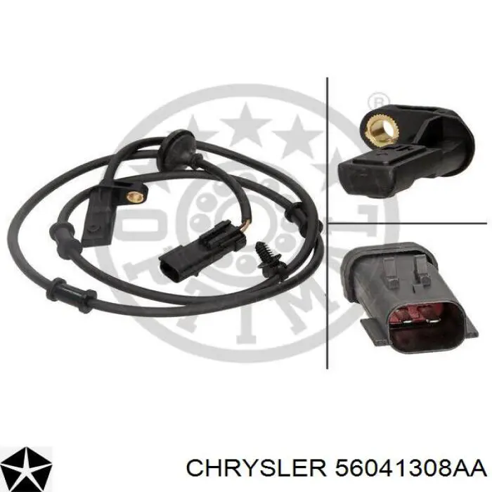 Купити 56041308AA Chrysler Датчик АБС (ABS) задній, правий