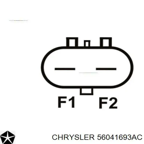 Генератор автомобільний Chrysler 56029700AA