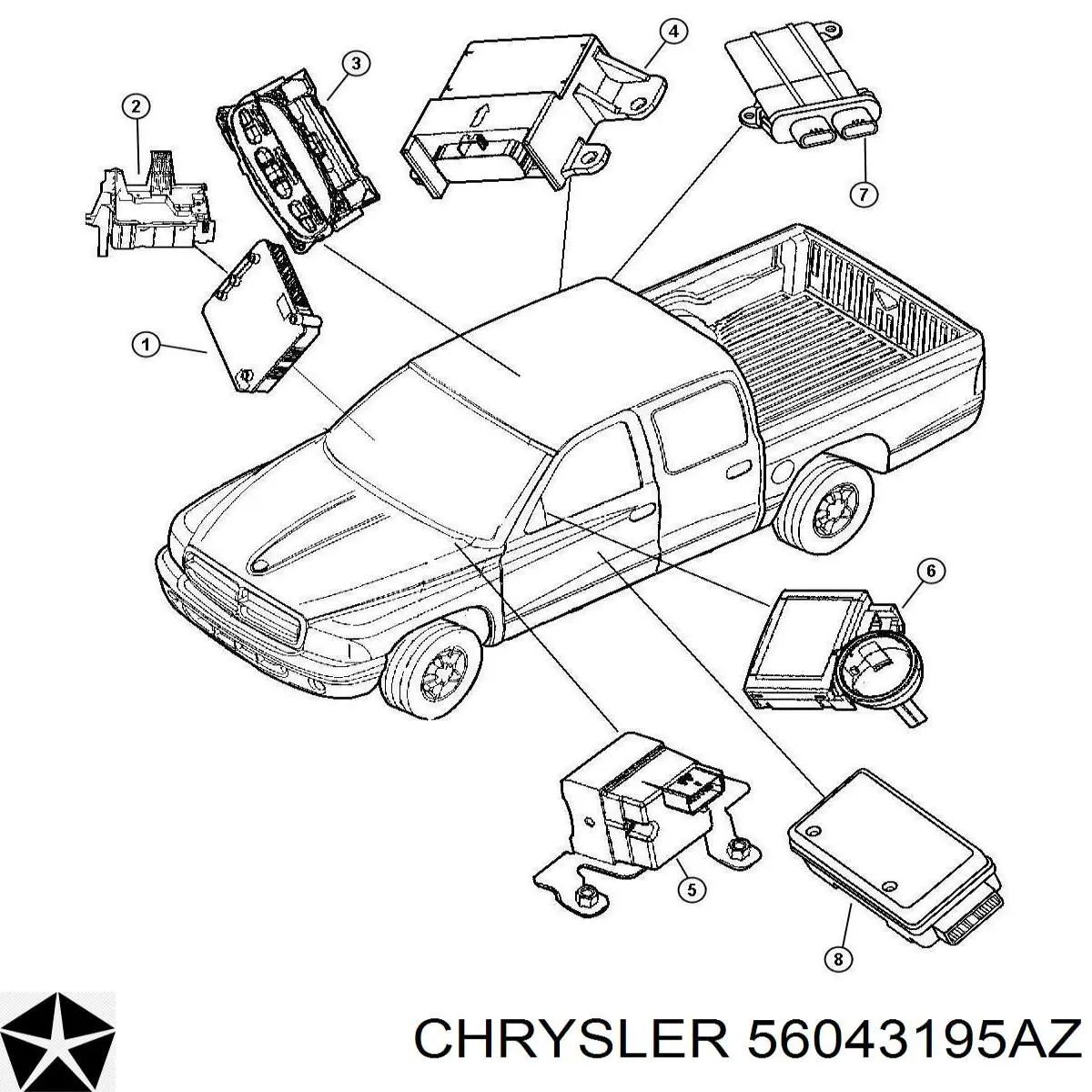 56043195AZ Chrysler 
