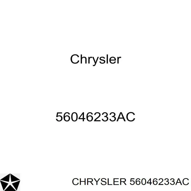 56046233AC Chrysler 