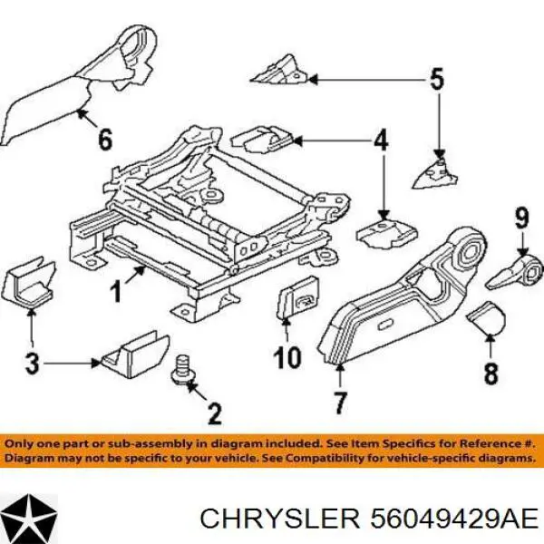  Chrysler 56049429AE ціна, від 18.84 USD