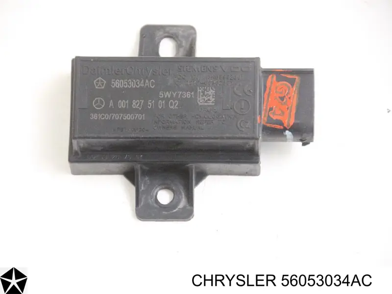  Chrysler 56053034AC ціна, від 11.39 USD