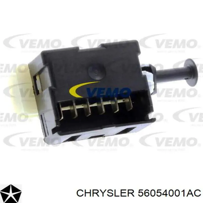 Кнопка стоп-сигналу Chrysler 56054001AB ціна, від 19.00 USD