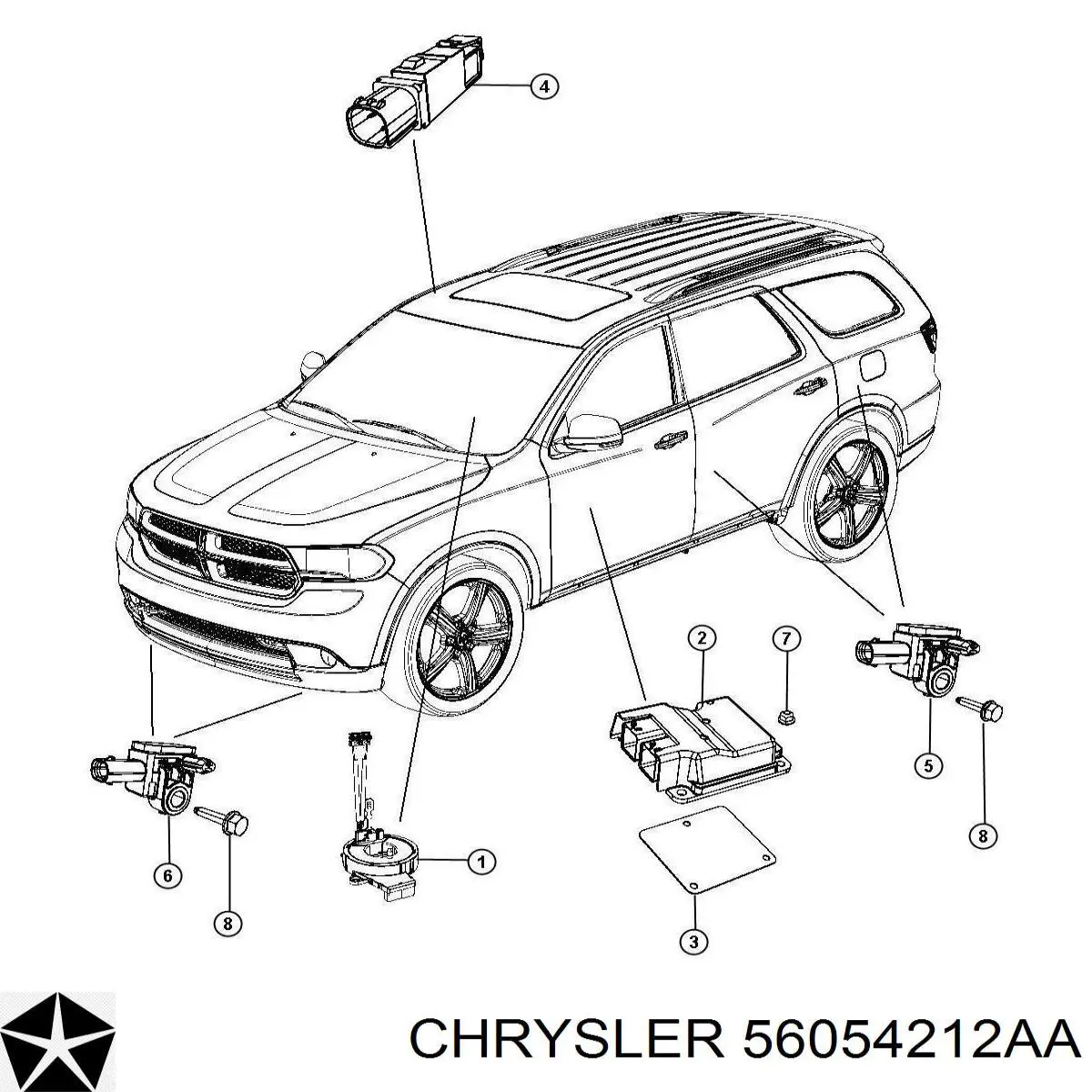  56054212AA Chrysler