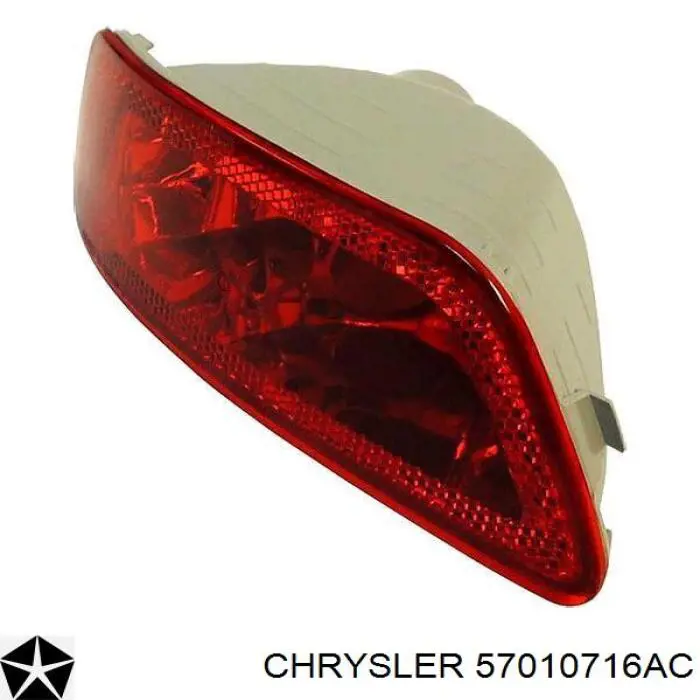 Протівотуманнка задня, права Chrysler 57010716AC ціна, від 25.76 USD
