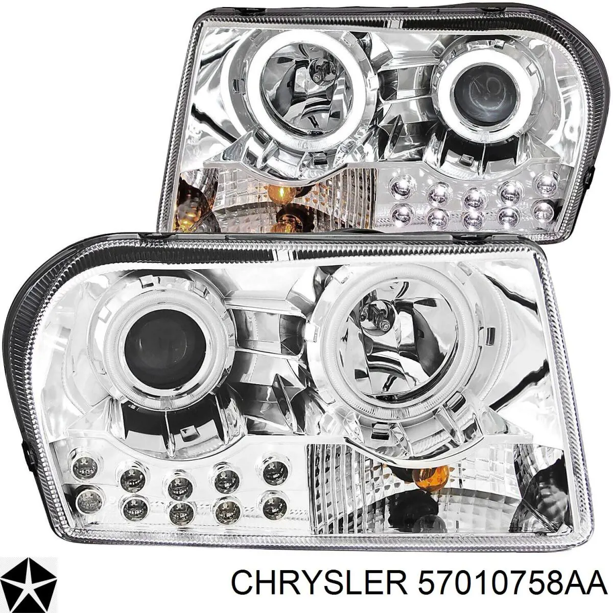Фара правая на Chrysler 300 C 
