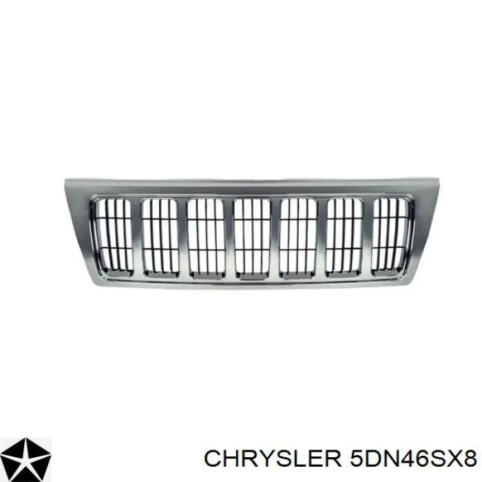 5DN46SX8 Chrysler решітка радіатора