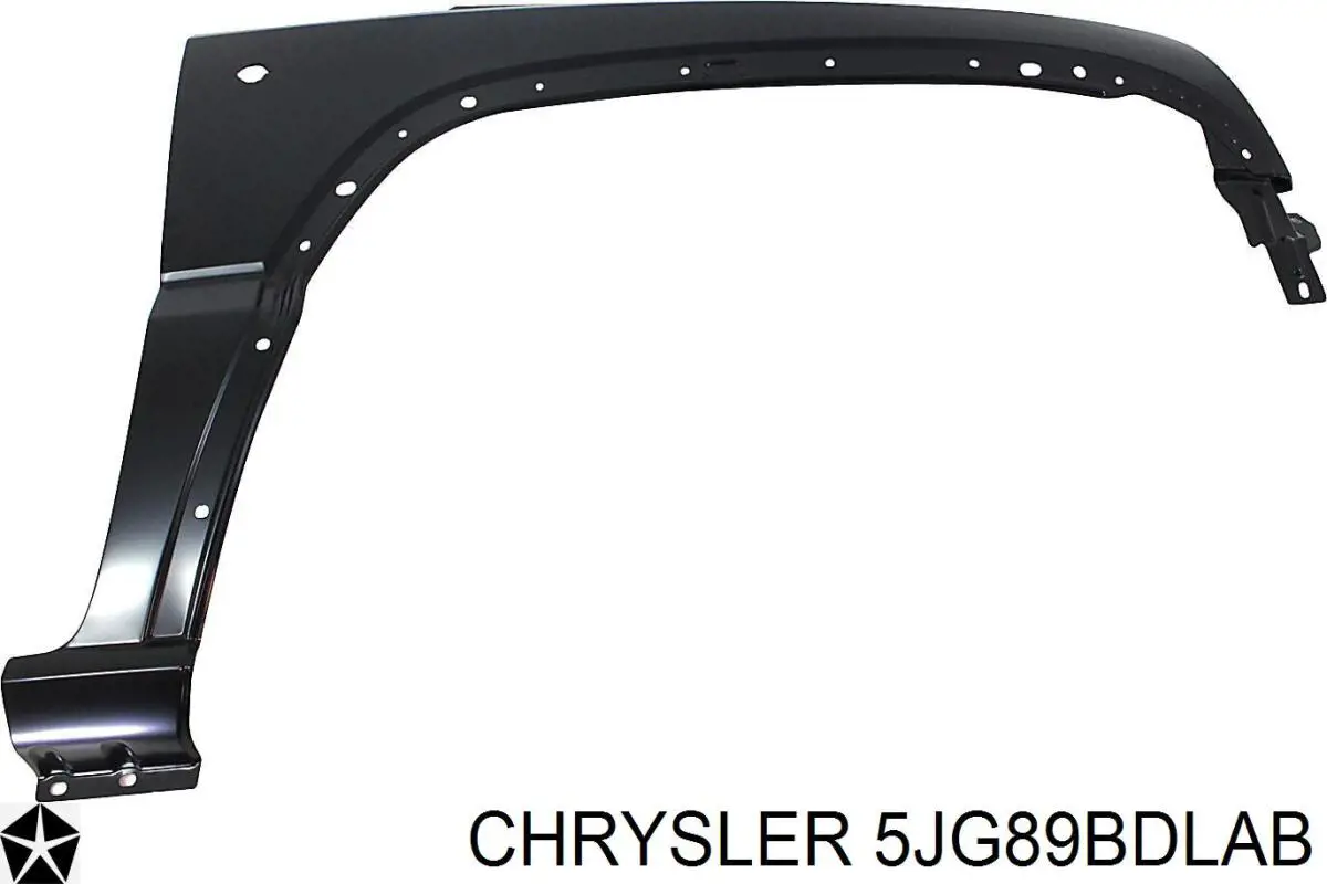 5JG89BDLAB Chrysler бампер передній