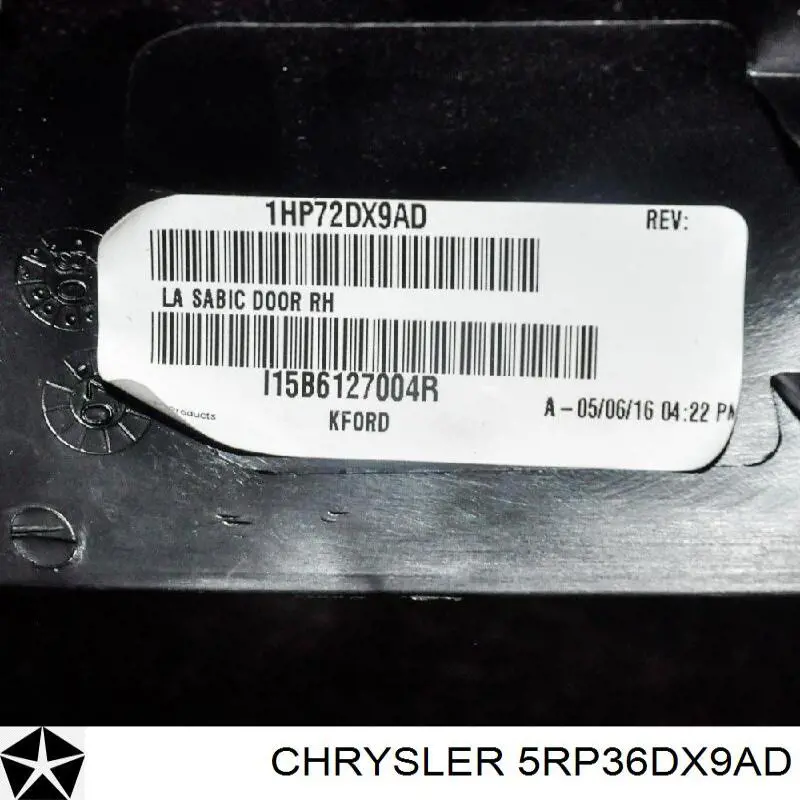 Купити 5RP36DX9AD Chrysler 