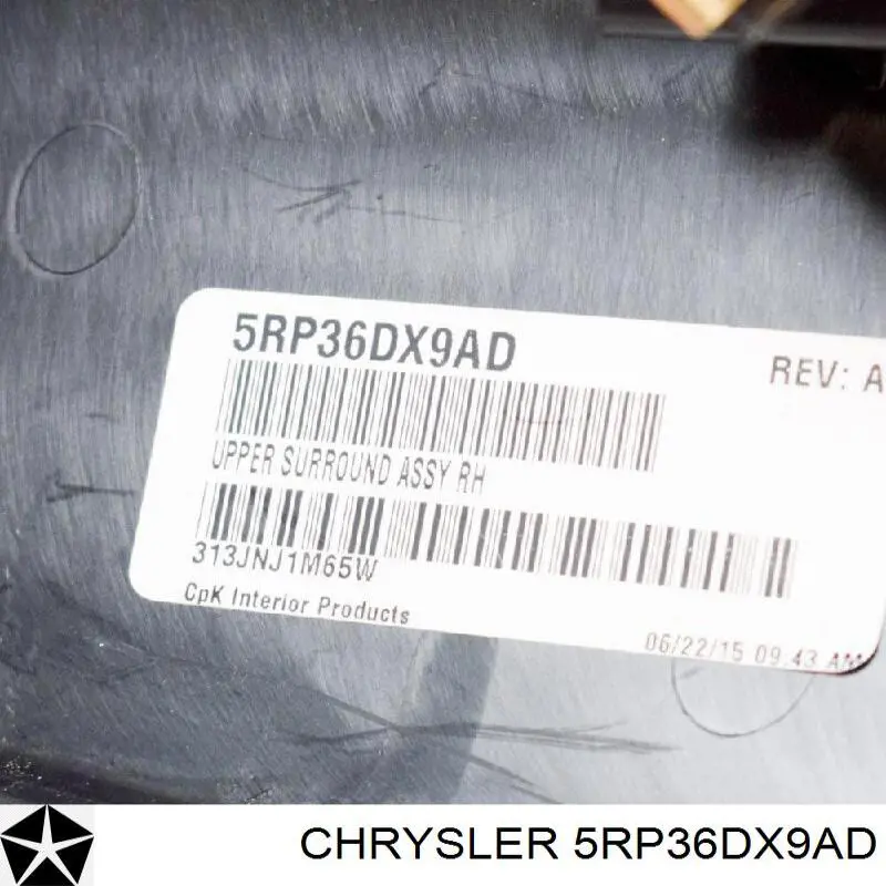 5RP36DX9AD Chrysler 