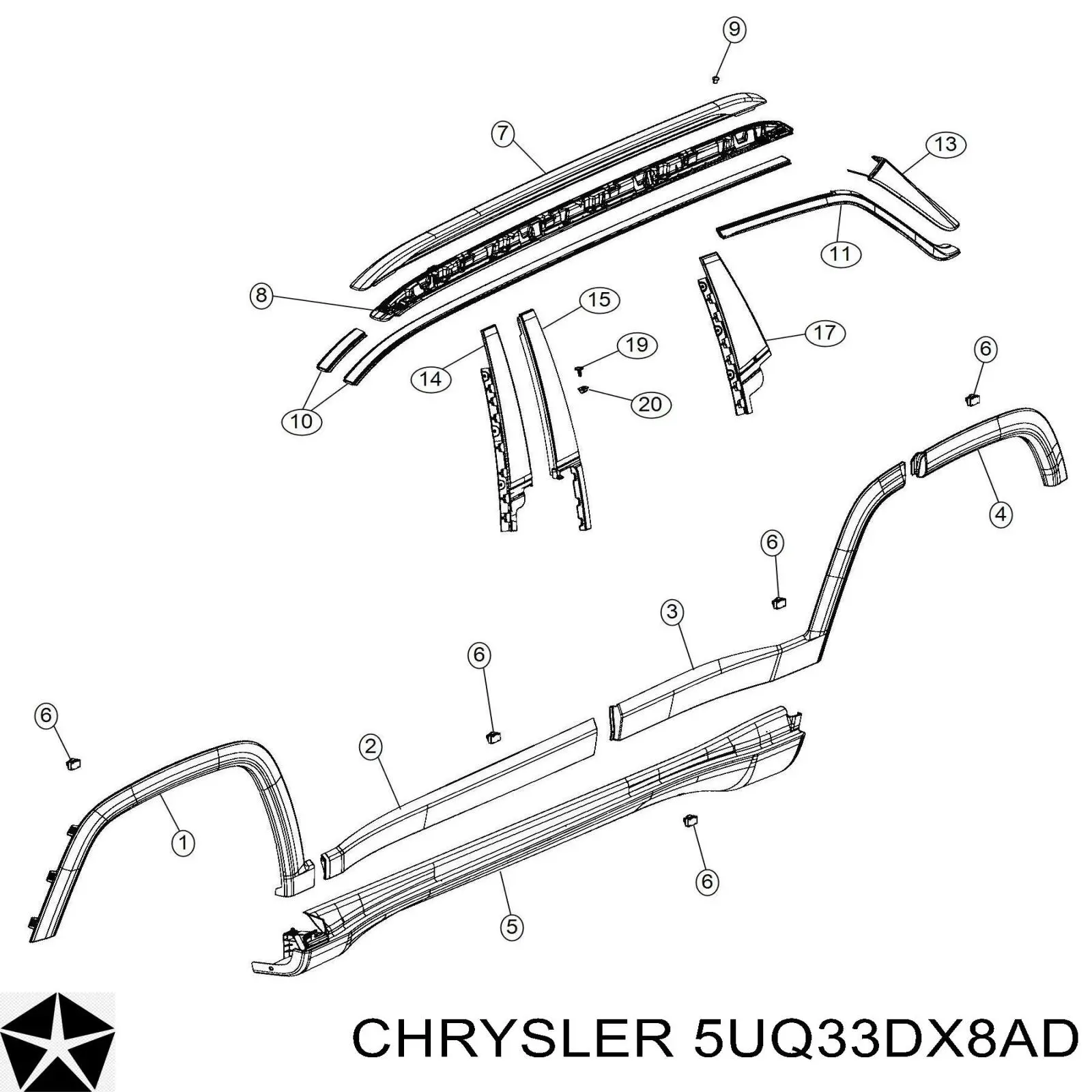  5UQ33DX8AB Chrysler