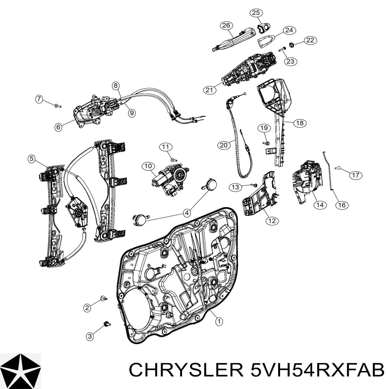 5VH54RXFAB Chrysler 