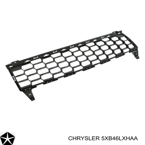 Решітка переднього бампера, центральна Chrysler 5XB46LXHAA ціна, від 63.83 USD
