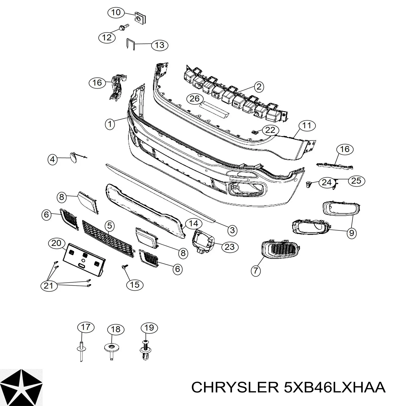  5XB46LXHAA Chrysler