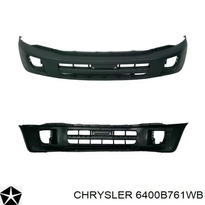 Купити Передній бампер Mitsubishi Pajero IV LONG V90