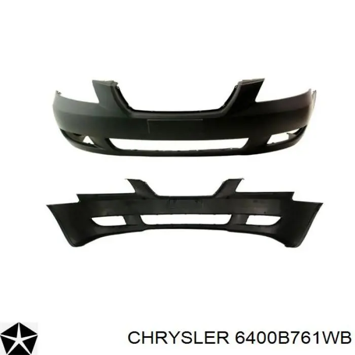  Передній бампер Mitsubishi Pajero 