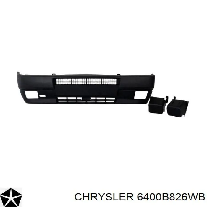 Купити Передній бампер Mitsubishi Outlander II XL CWW