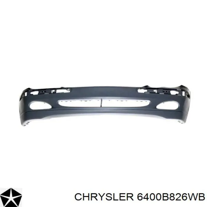 Передній бампер 6400B826WB Chrysler