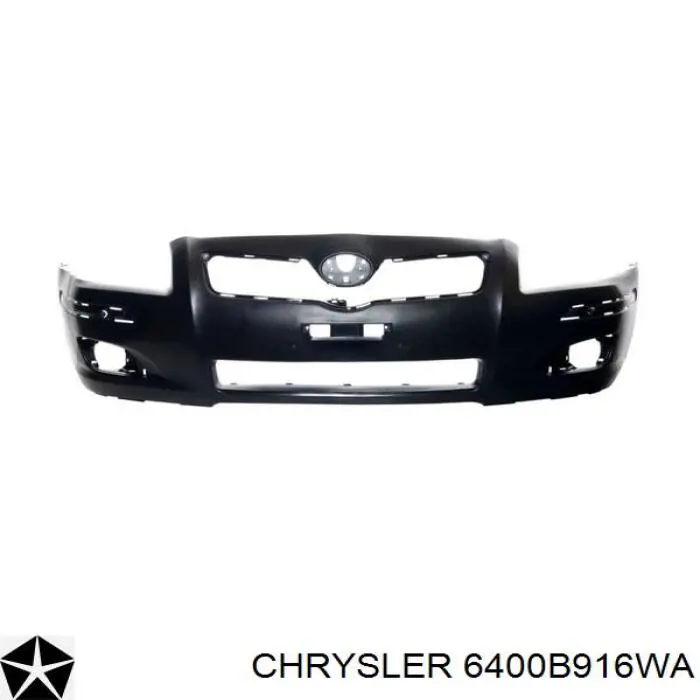 6400B916WA Chrysler Бампер передній в зборі