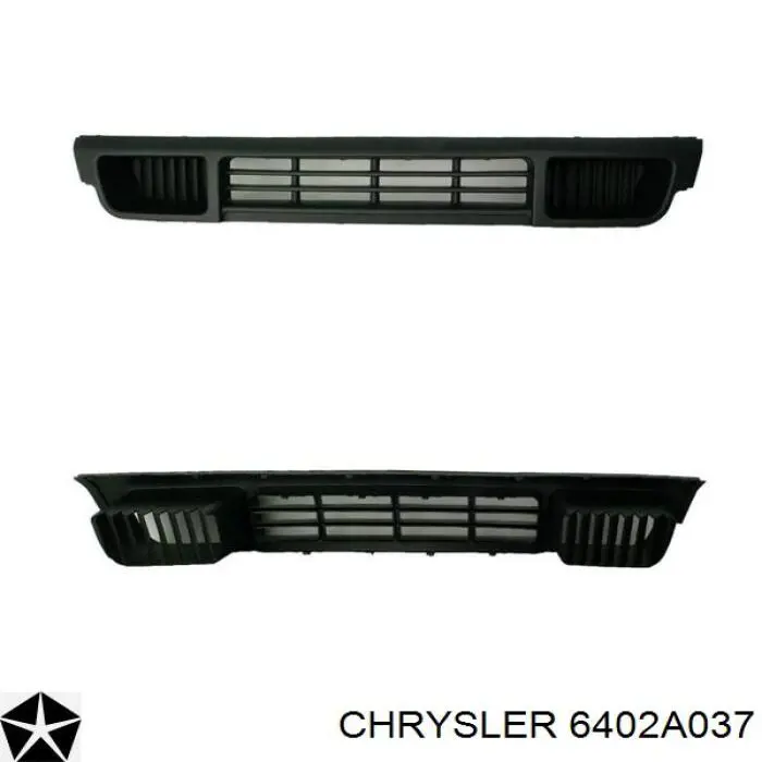 Решітка переднього бампера 6402A037 Chrysler