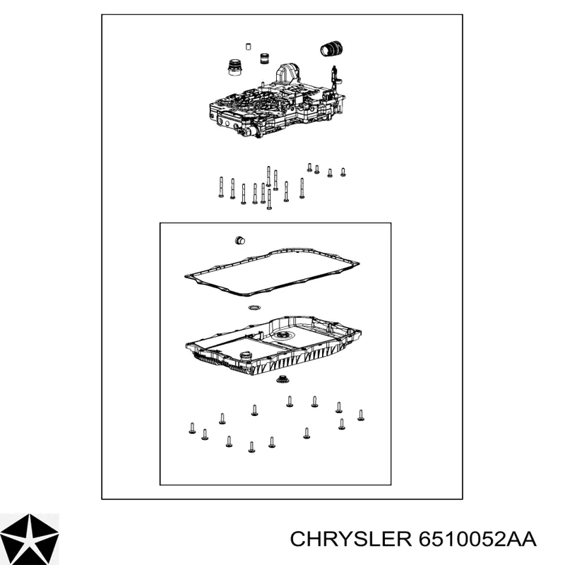 Піддон АКПП Chrysler 6510052AA ціна, від 83.84 USD