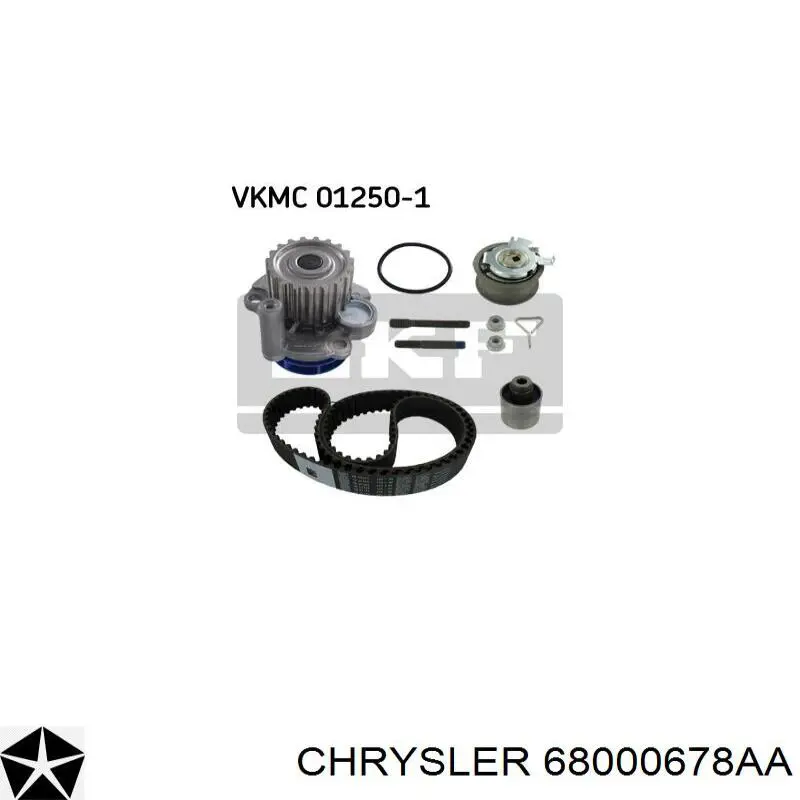 Купити 68000678AA Chrysler Ролик паразитний ГРМ